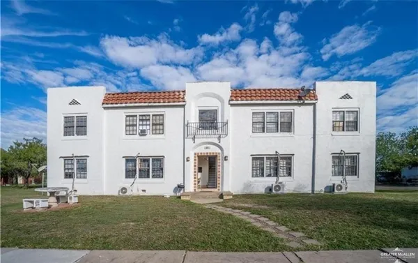 front view of house with a yard