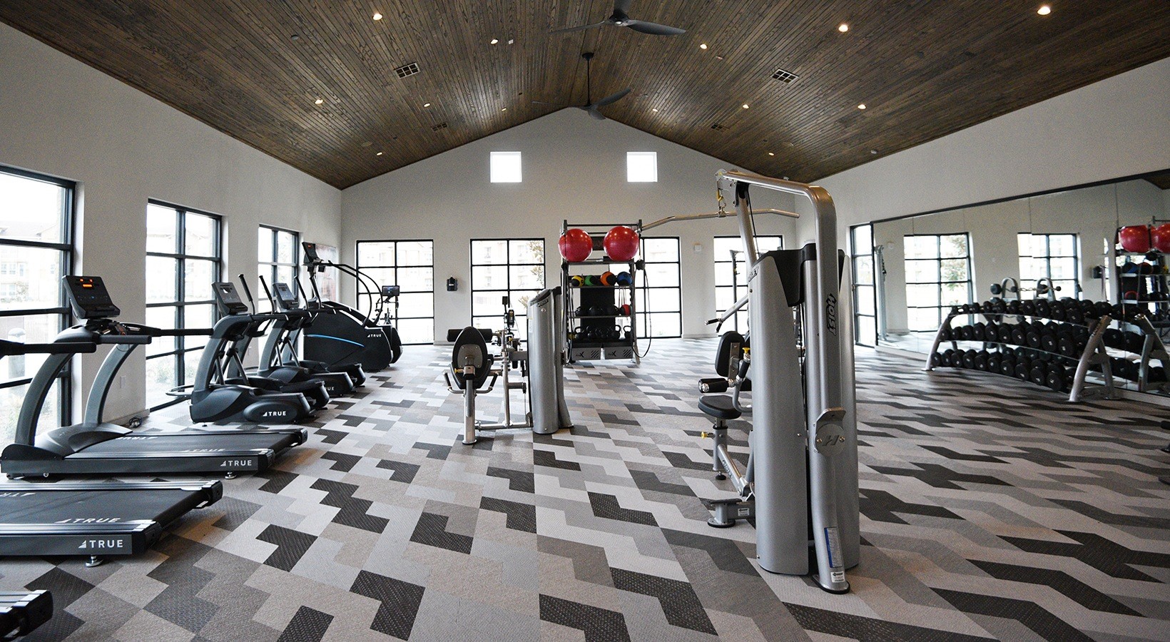 1700 Katy Fort Bend Road, Unit 10203 Katy, TX 77493 - Photo 28 of 30 a view of a room with gym equipment