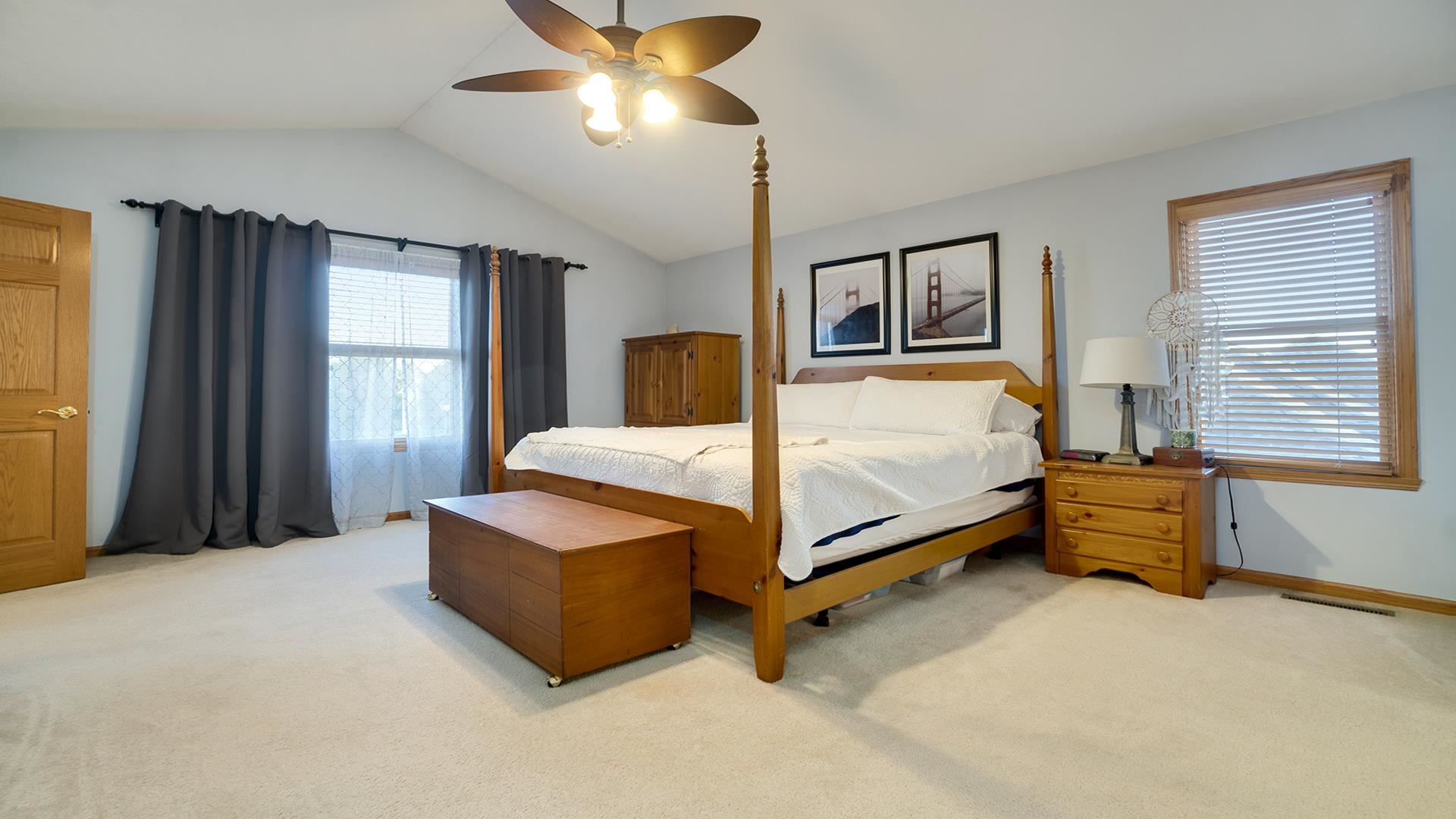 604 Commander Place Belvidere, IL 61008 - Photo 30 of 40 a bedroom with a bed and a large window