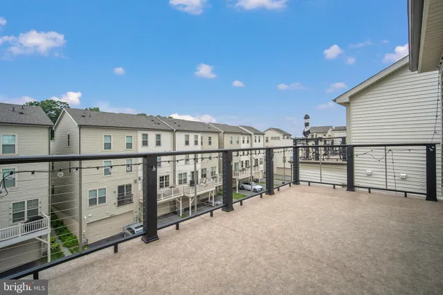 a view of a house with a large window