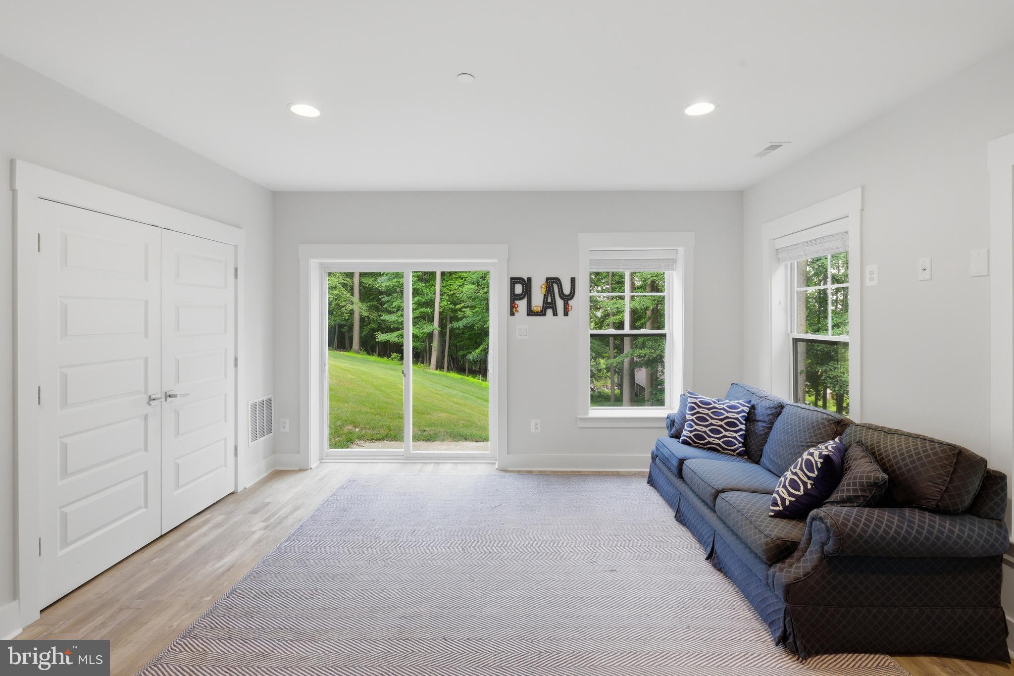 1215 B Providence Road Towson, MD 21286 - Photo 46 of 74 Lower Level - Family Room with walk-out