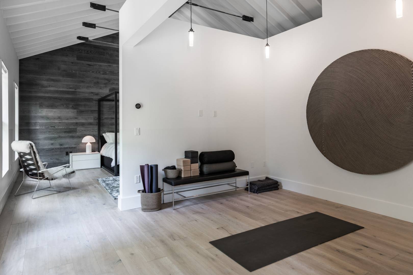 42 Old Noyack Path Sag Harbor, NY 11963 - Photo 19 of 43 a living room with furniture and a wooden floor