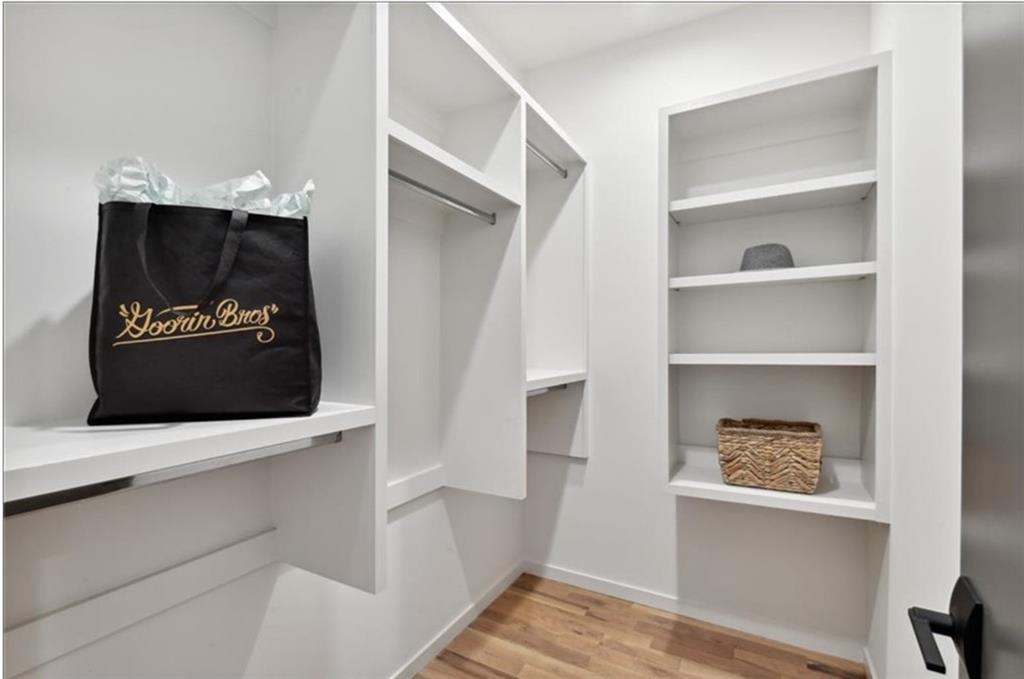 536 Highland Avenue Northeast, Unit B Atlanta, GA 30312 - Photo 25 of 62 a view of walk in closet with empty racks