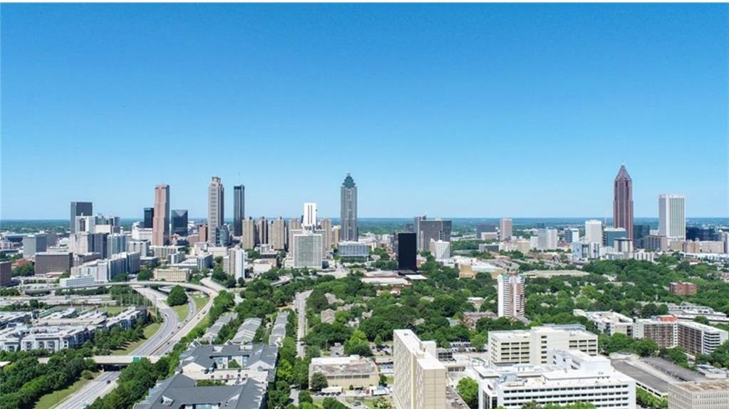 536 Highland Avenue Northeast, Unit B Atlanta, GA 30312 - Photo 42 of 62 a view of a city with tall buildings