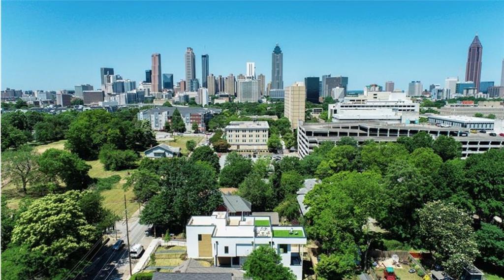 536 Highland Avenue Northeast, Unit B Atlanta, GA 30312 - Photo 44 of 62 a view of a city with tall buildings