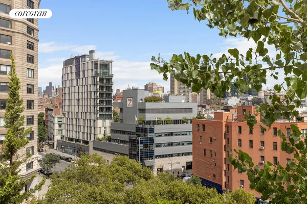 a view of pool with windows