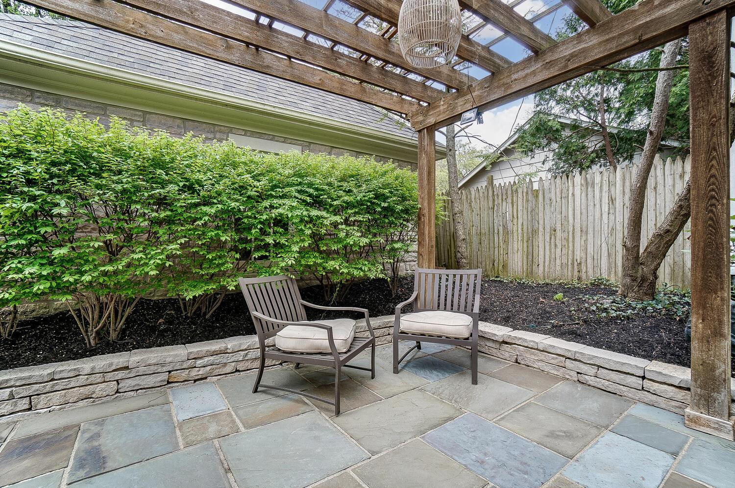 2252 Tremont Road Columbus, OH 43221 - Photo 87 of 97 Added outdoor kitchen, two- level patio and spacious backyard with mature landscaping