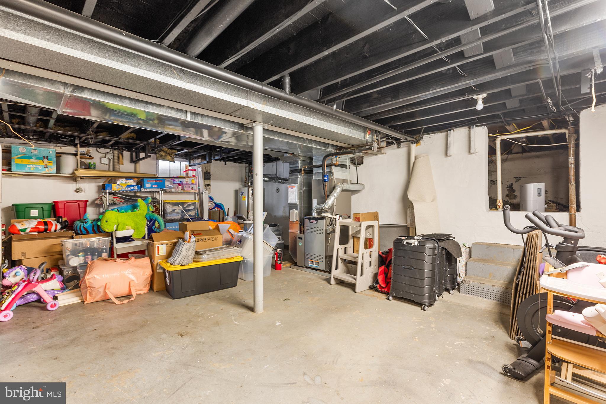 661 Old Eagle School Road Wayne, PA 19087 - Photo 45 of 48 Unfinished basement storage