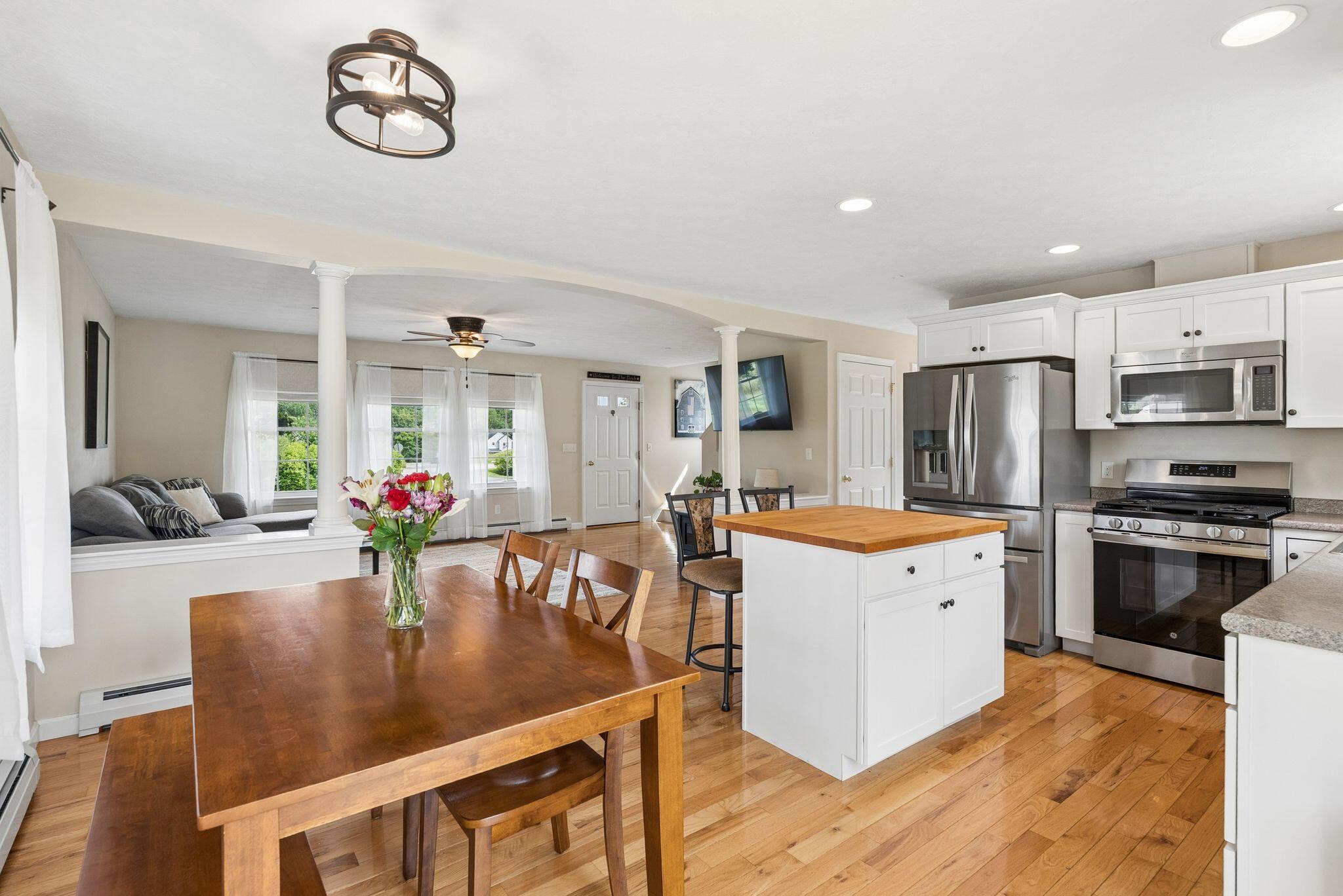 176 Chute Road Windham, ME 04062 - Photo 9 of 37 Kitchen & Dining Area