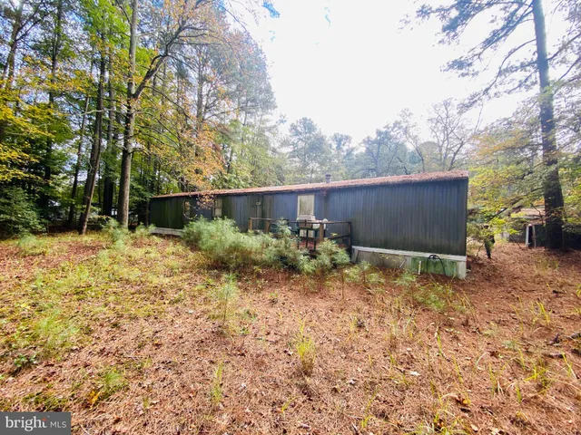 a backyard of a house