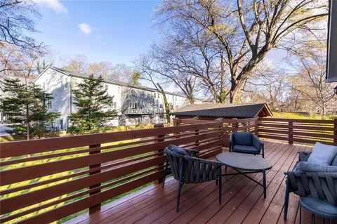 a view of outdoor space with seating