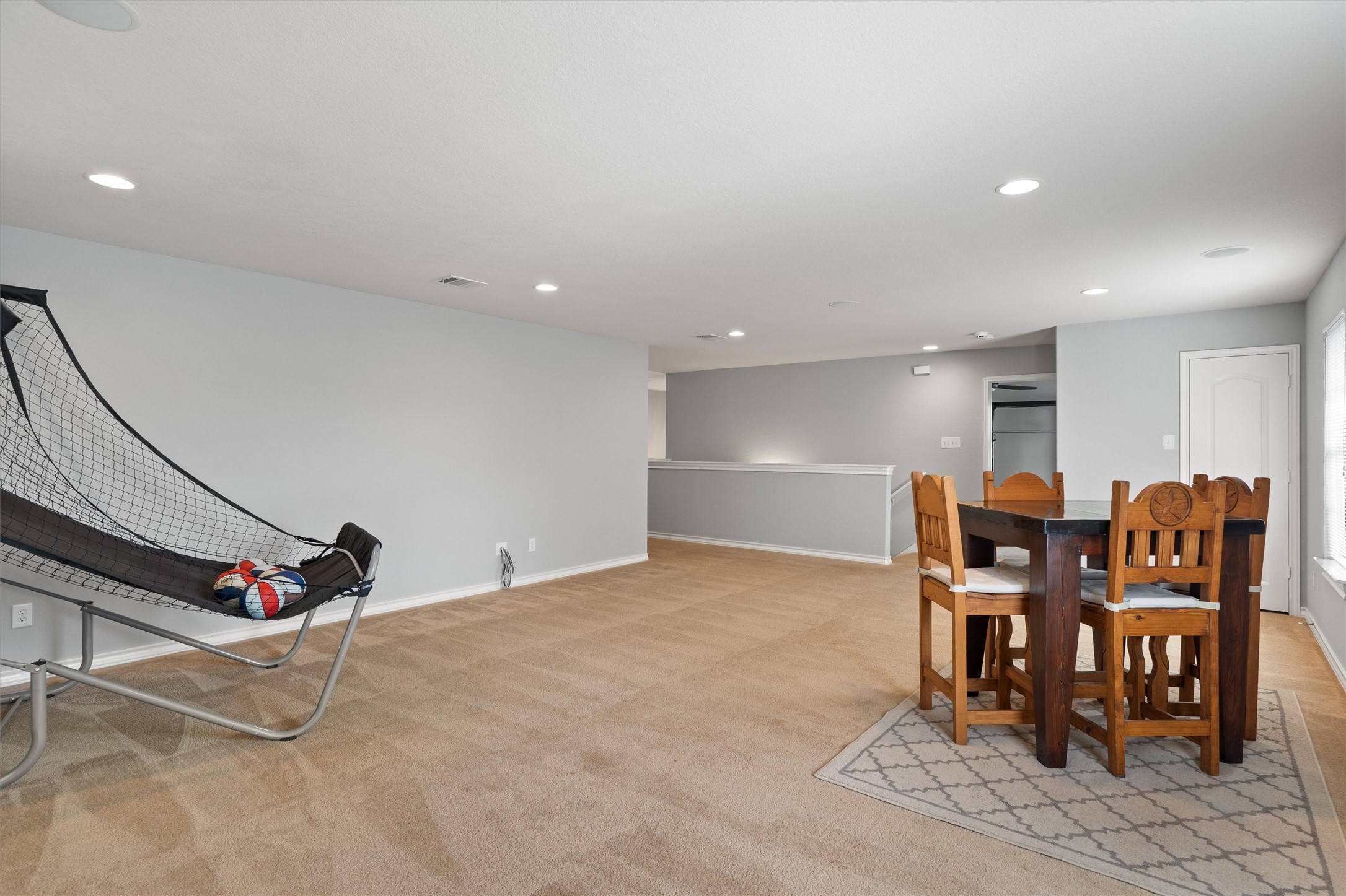 101 Breakaway Road Cedar Park, TX 78613 - Photo 23 of 37 Dining area featuring recessed lighting and light colored carpet