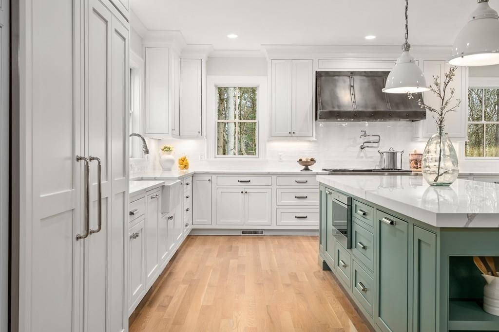 5 Stone Ridge Lane Weston, MA 02493 - Photo 10 of 40 a kitchen with cabinets appliances and a window