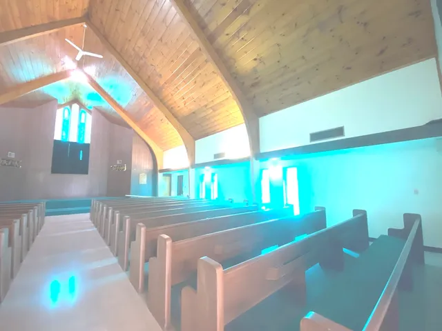 a view of an outdoor space and trees