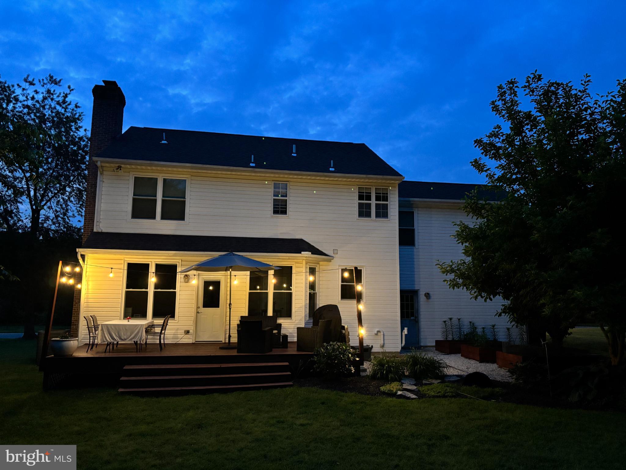 26 Emerald Ridge Drive Bear, DE 19701 - Photo 28 of 35 Charming home illuminated at twilight.