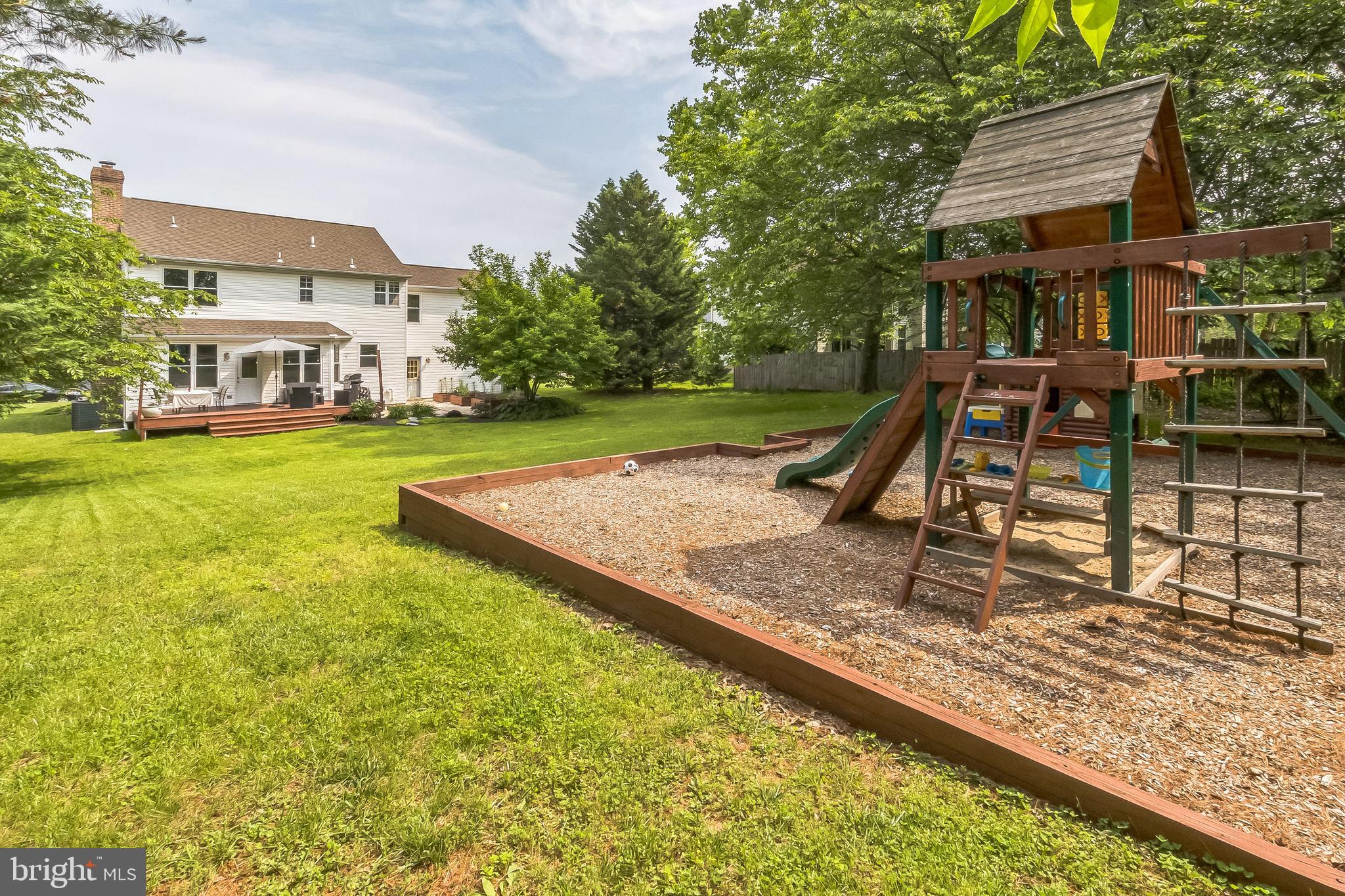 26 Emerald Ridge Drive Bear, DE 19701 - Photo 29 of 35 Spacious backyard with playground oasis.