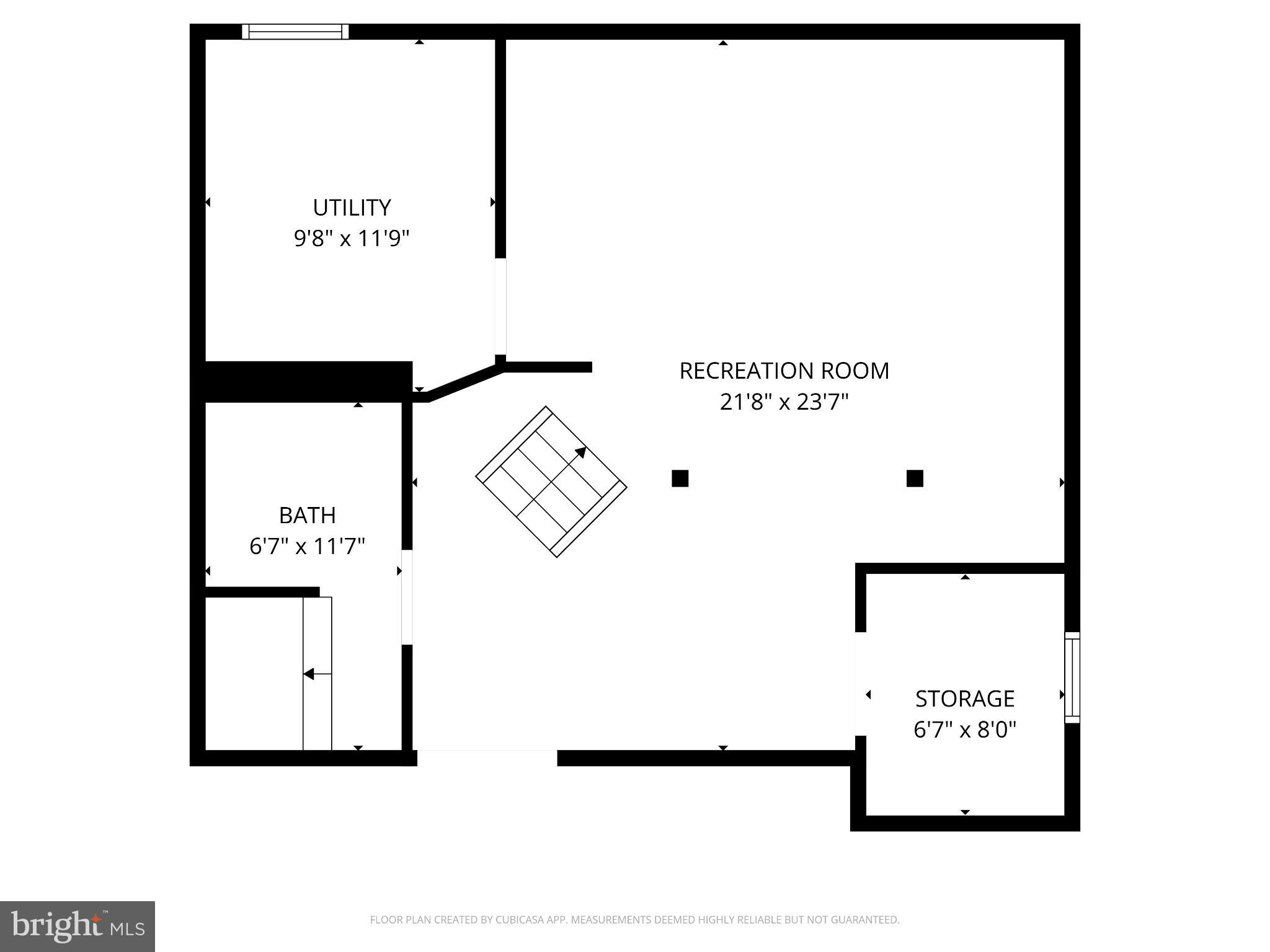 26 Emerald Ridge Drive Bear, DE 19701 - Photo 32 of 35 Lower level floorplan all dimensions are estimated