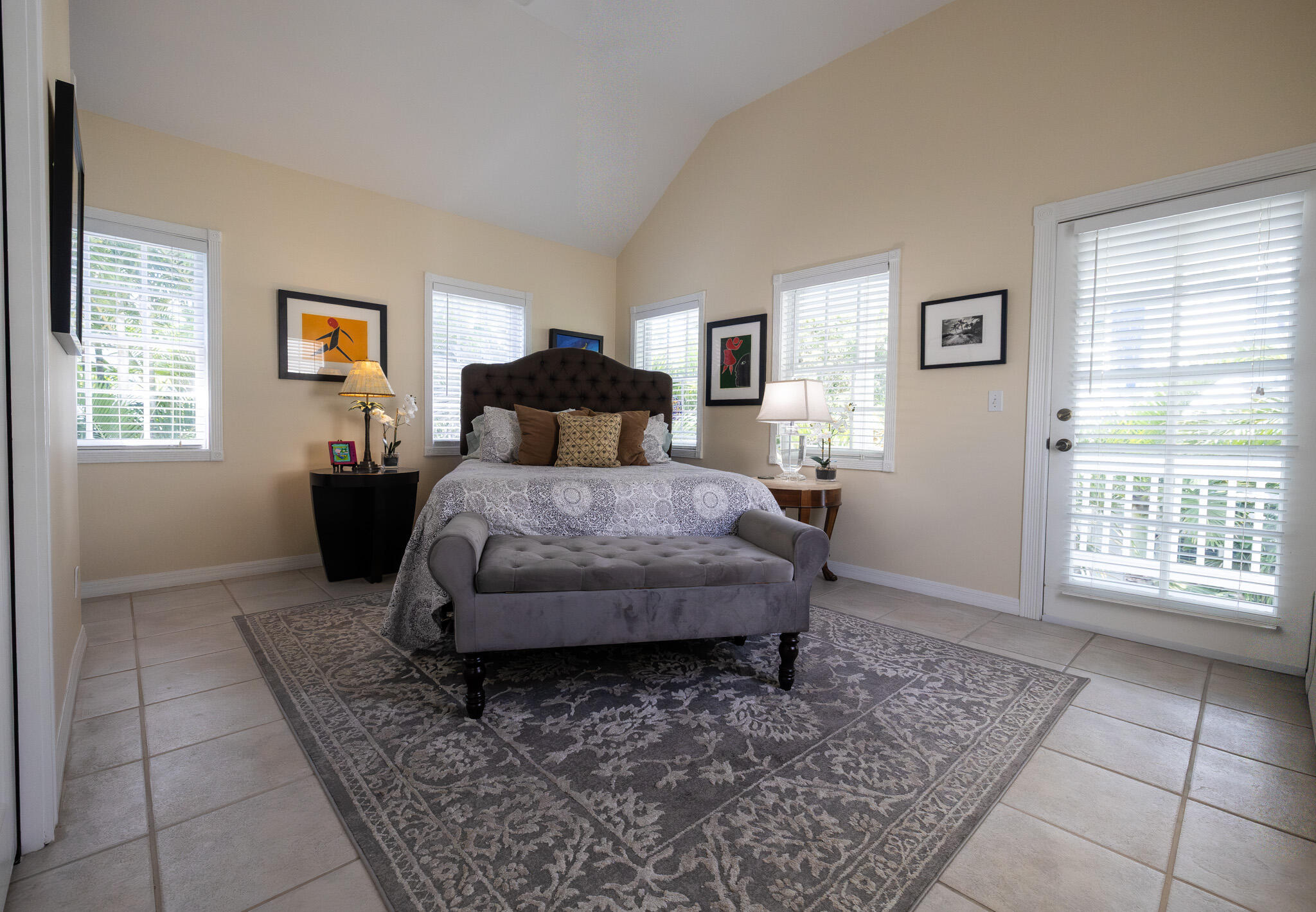 1012 Packer Street, Unit 7A Key West, FL 33040 - Photo 9 of 20 a bedroom with a bed and a window