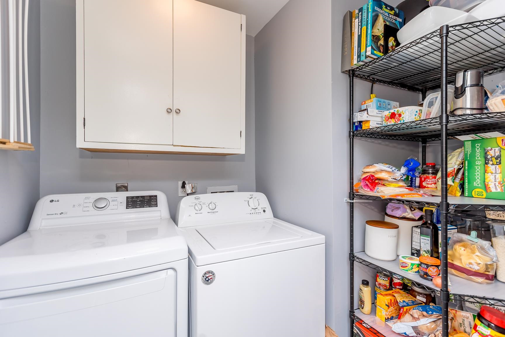 170 Quick's Mill Road Verona, VA 24482 - Photo 17 of 45 a utility room with dryer and washer