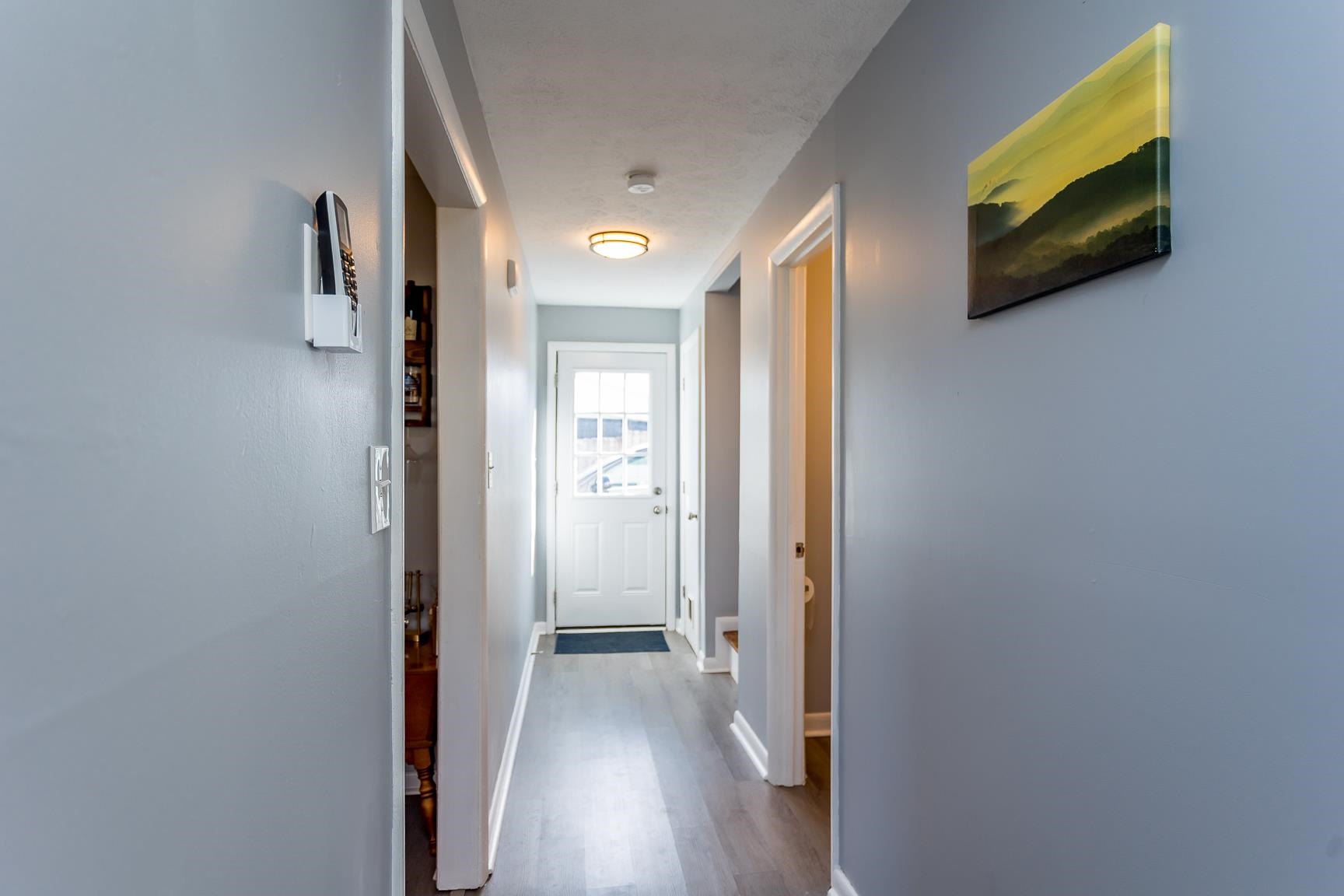 170 Quick's Mill Road Verona, VA 24482 - Photo 19 of 45 a view of a hallway with wooden floor and windows