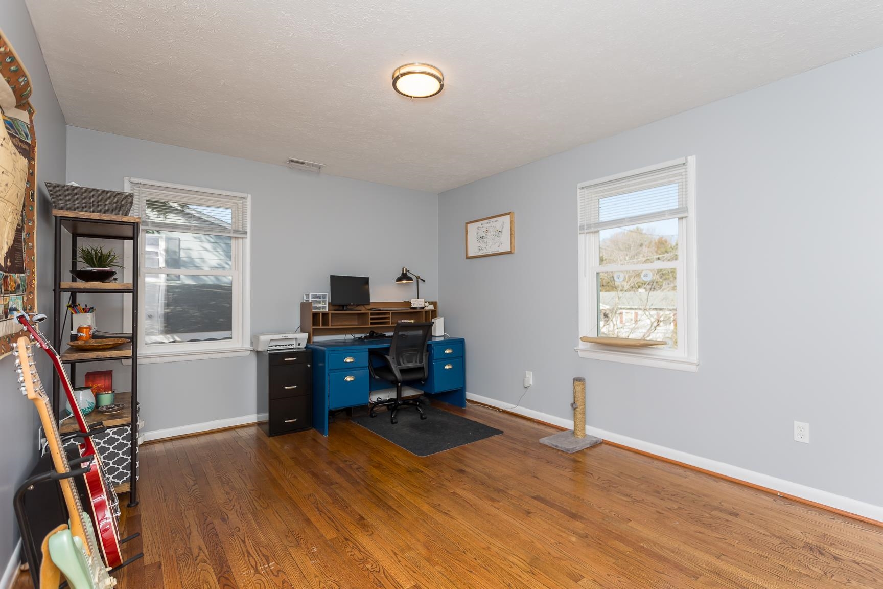 170 Quick's Mill Road Verona, VA 24482 - Photo 29 of 45 a view of a workspace with furniture and a window