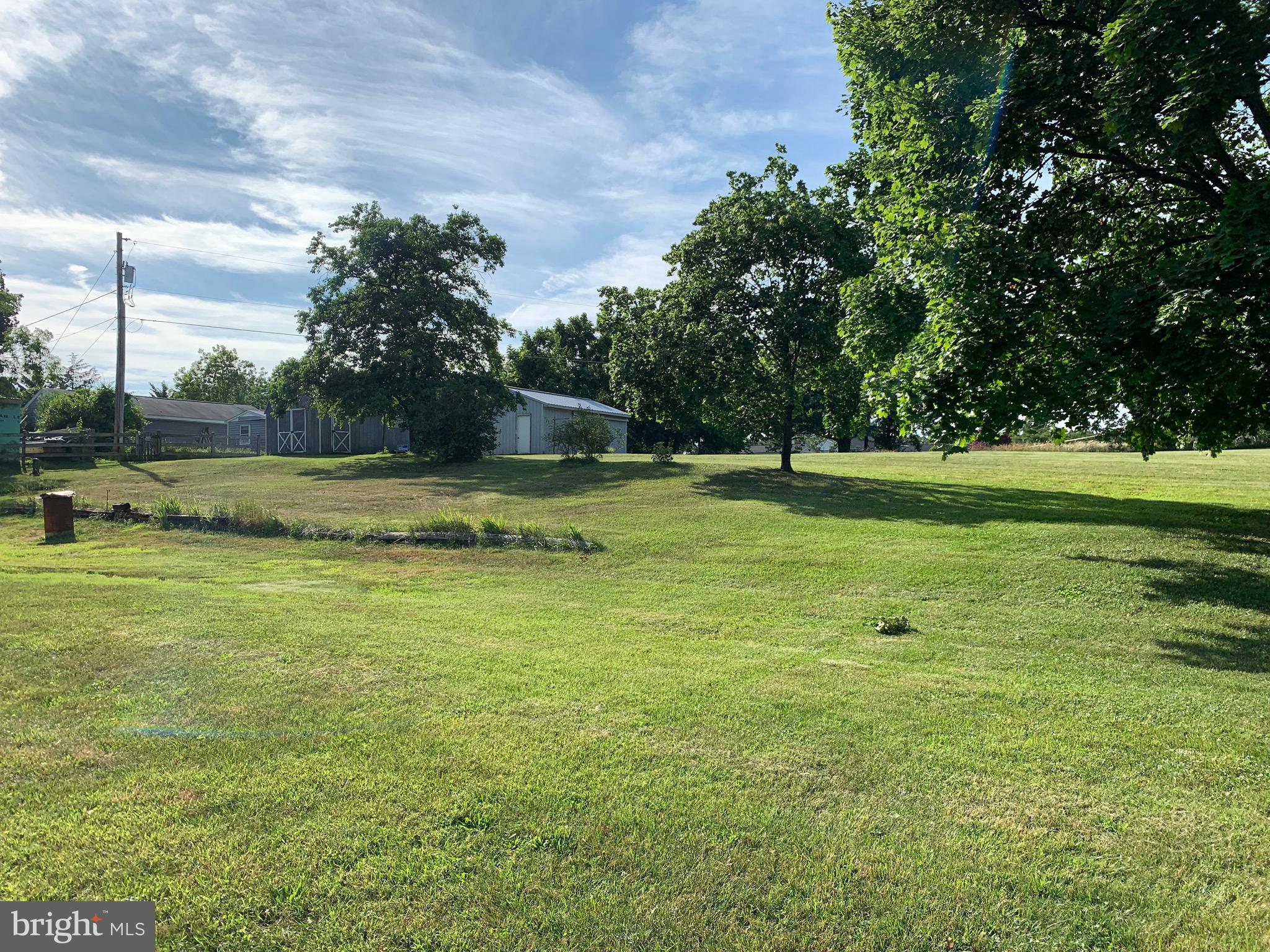 11350 Baker Road Keymar, MD 21757 - Photo 73 of 102 from side yard facing backyard, shed & pole barn