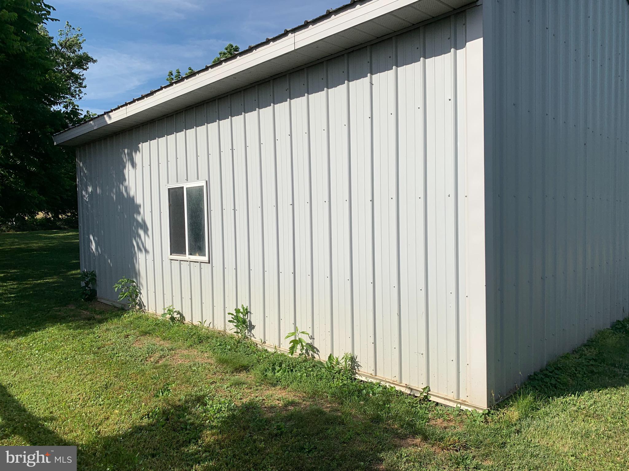 11350 Baker Road Keymar, MD 21757 - Photo 83 of 102 back side of pole barn facing back corner