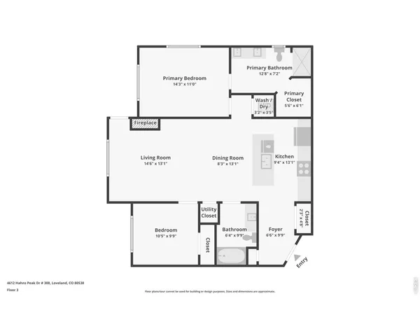 $355,000 | 4612 Hahns Peak Drive, Unit 308, Loveland, CO 80538