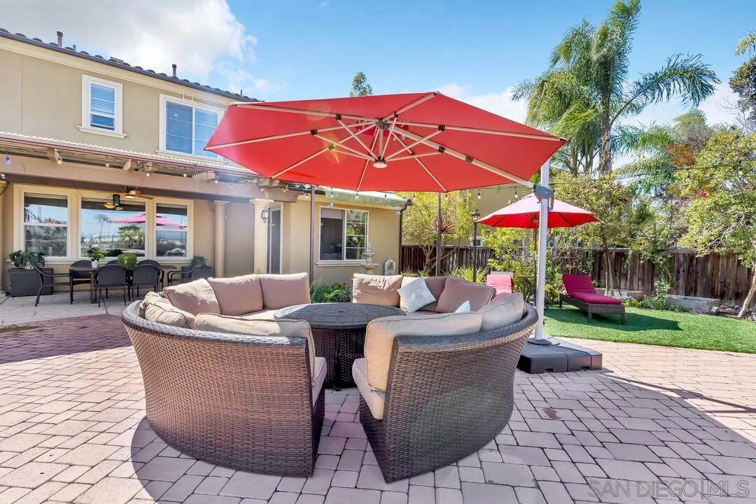 14622 Whispering Ridge Road San Diego, CA 92131 - Photo 61 of 75 a view of a house with backyard and sitting area