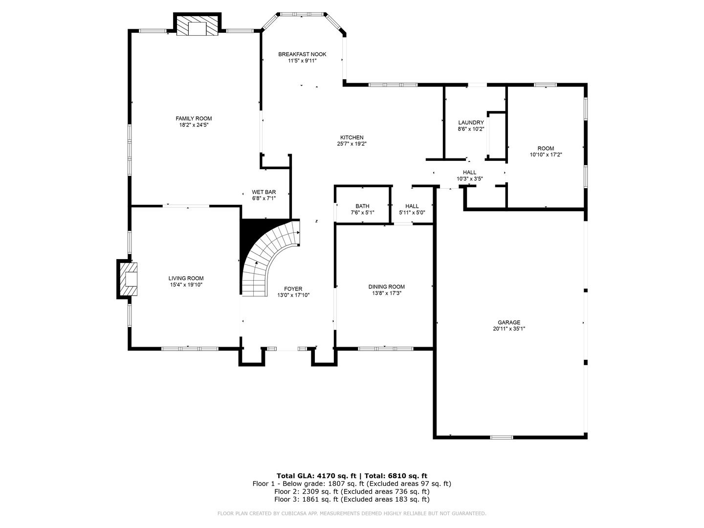 1816 Princeton Road Flossmoor, IL 60422 - Photo 25 of 26 a picture of a floor plan