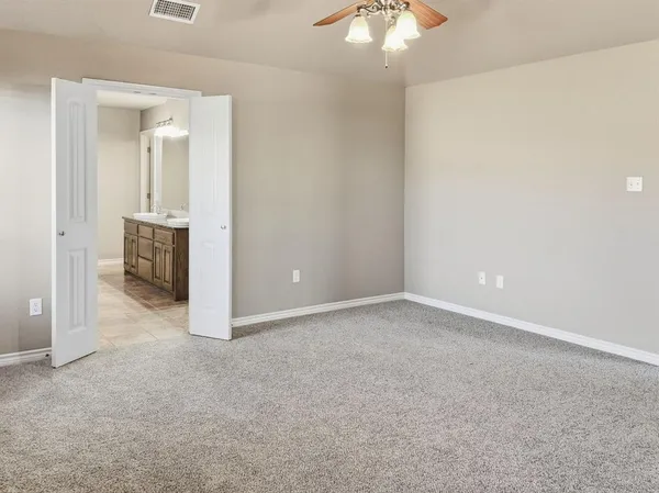 a view of bath tub sitting in a bathroom