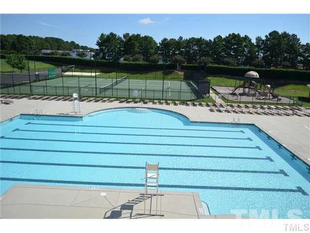 509 Dragby Lane Raleigh, NC 27603 - Photo 23 of 25 a view of a lake with a floor