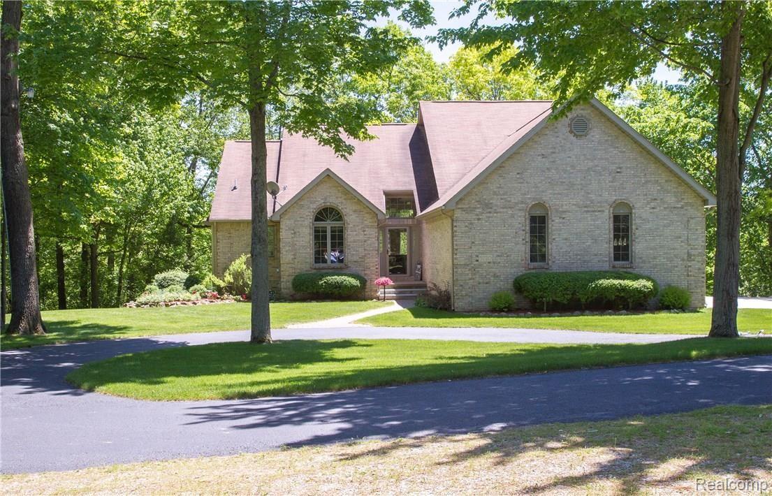 5770 Rochester Road Leonard, MI 48367 - Photo 1 of 54 BRICK HOUSE ON 12 Acres with 8' Trails