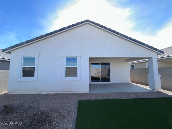 a front view of house with yard