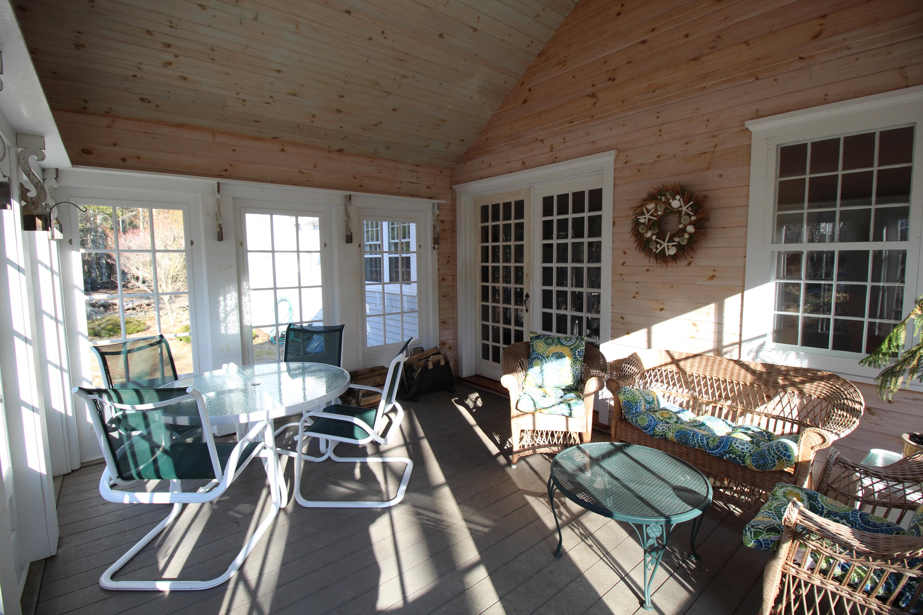 78 Old Stage Road Woolwich, ME 04579 - Photo 21 of 22 Three Season Sunroom