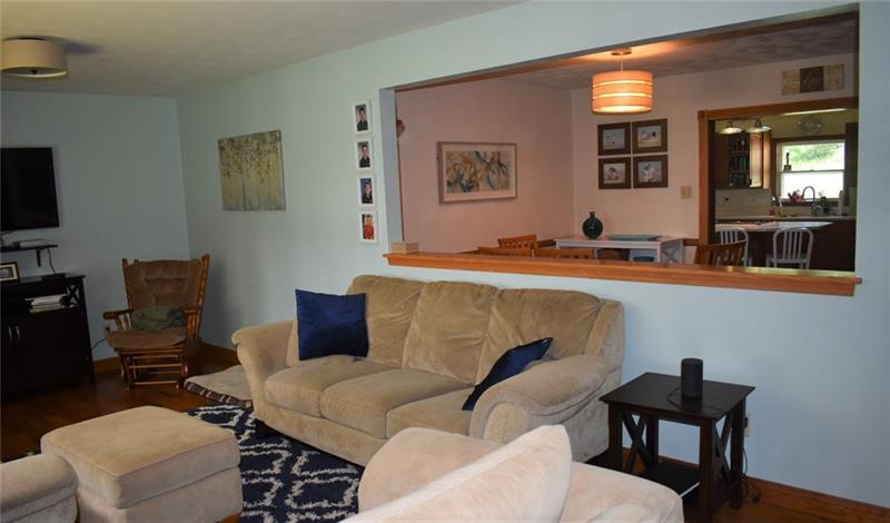 181 Baumgardner Road Salix, PA 15952 - Photo 4 of 24 Living room....family room...through to the kitchen!