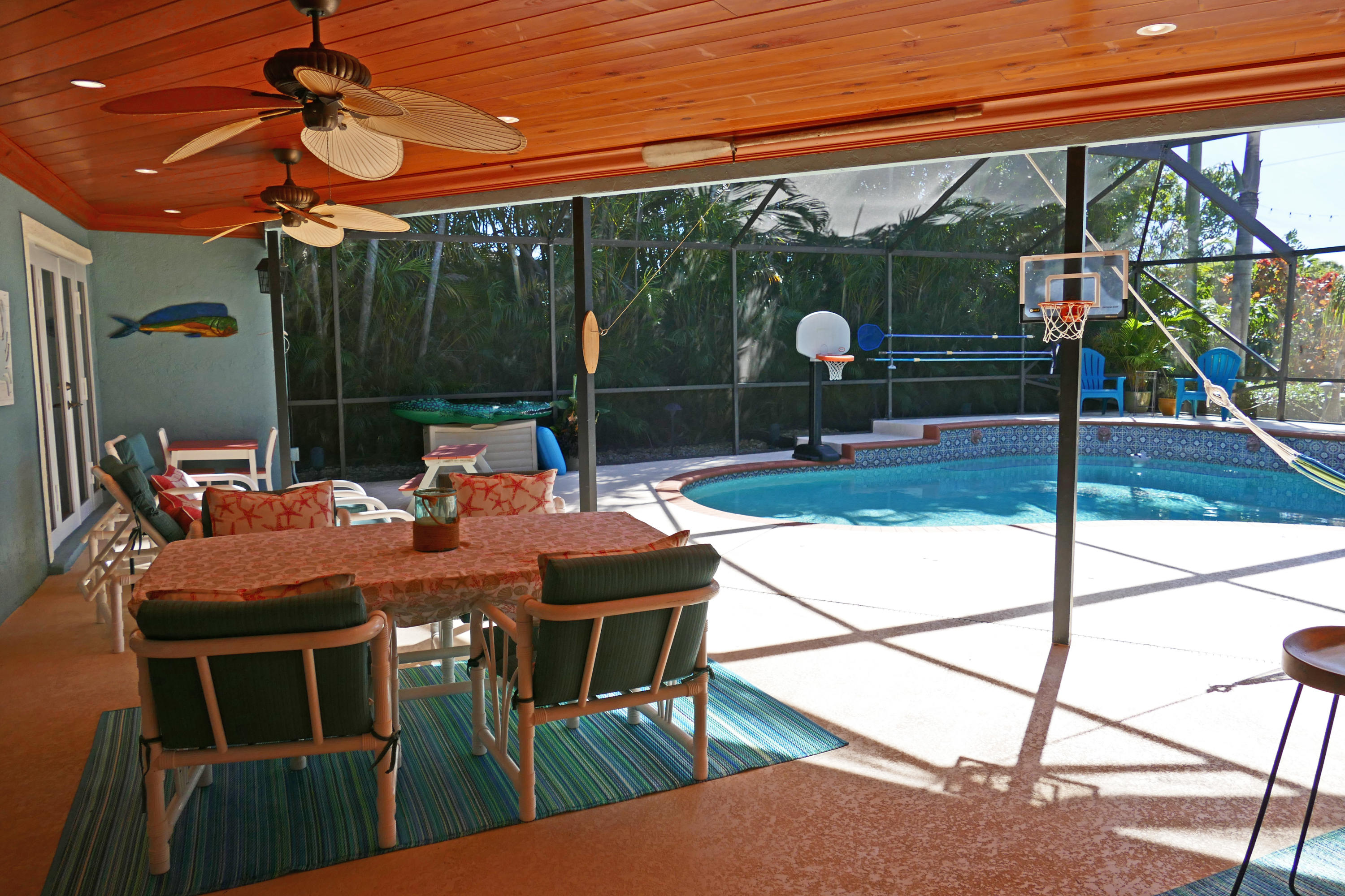 4680 Brandywine Drive Boca Raton, FL 33487 - Photo 23 of 40 Covered Screened Patio