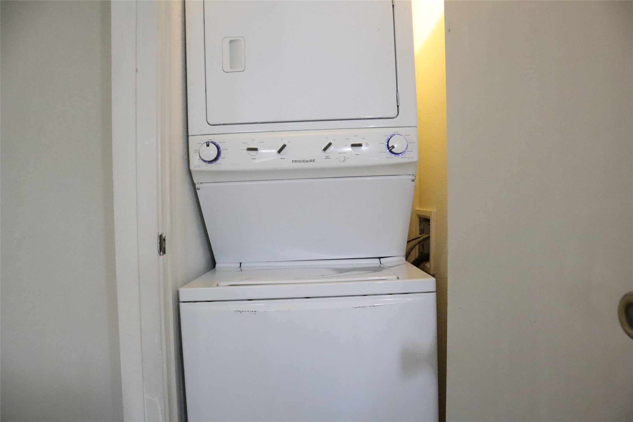 10912 Gulf Freeway, Unit 25 Houston, TX 77075 - Photo 12 of 23 a close up view of washer and dryer