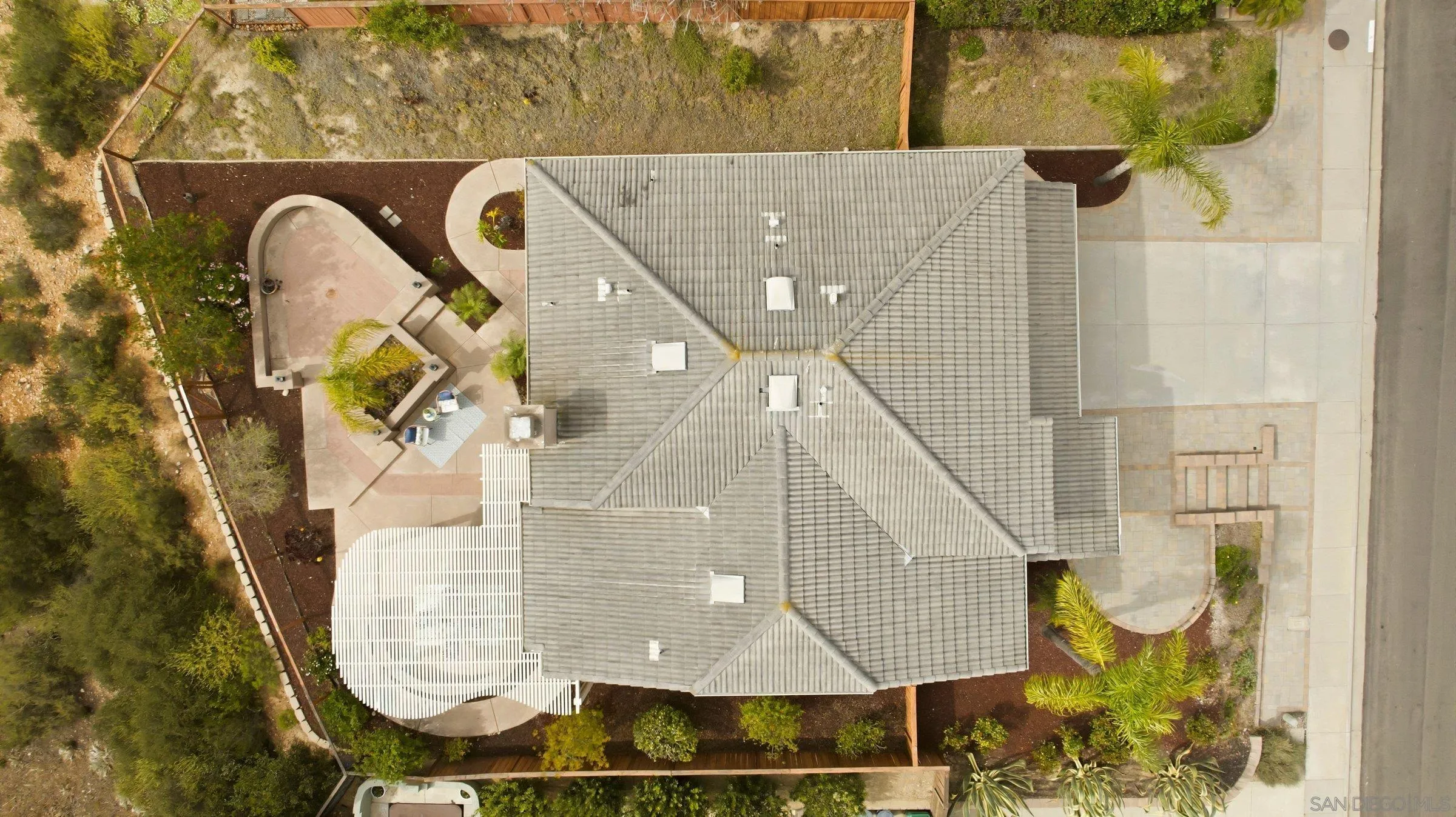 12182 Mannix Road San Diego, CA 92129 - Photo 40 of 43 an aerial view of a swimming pool