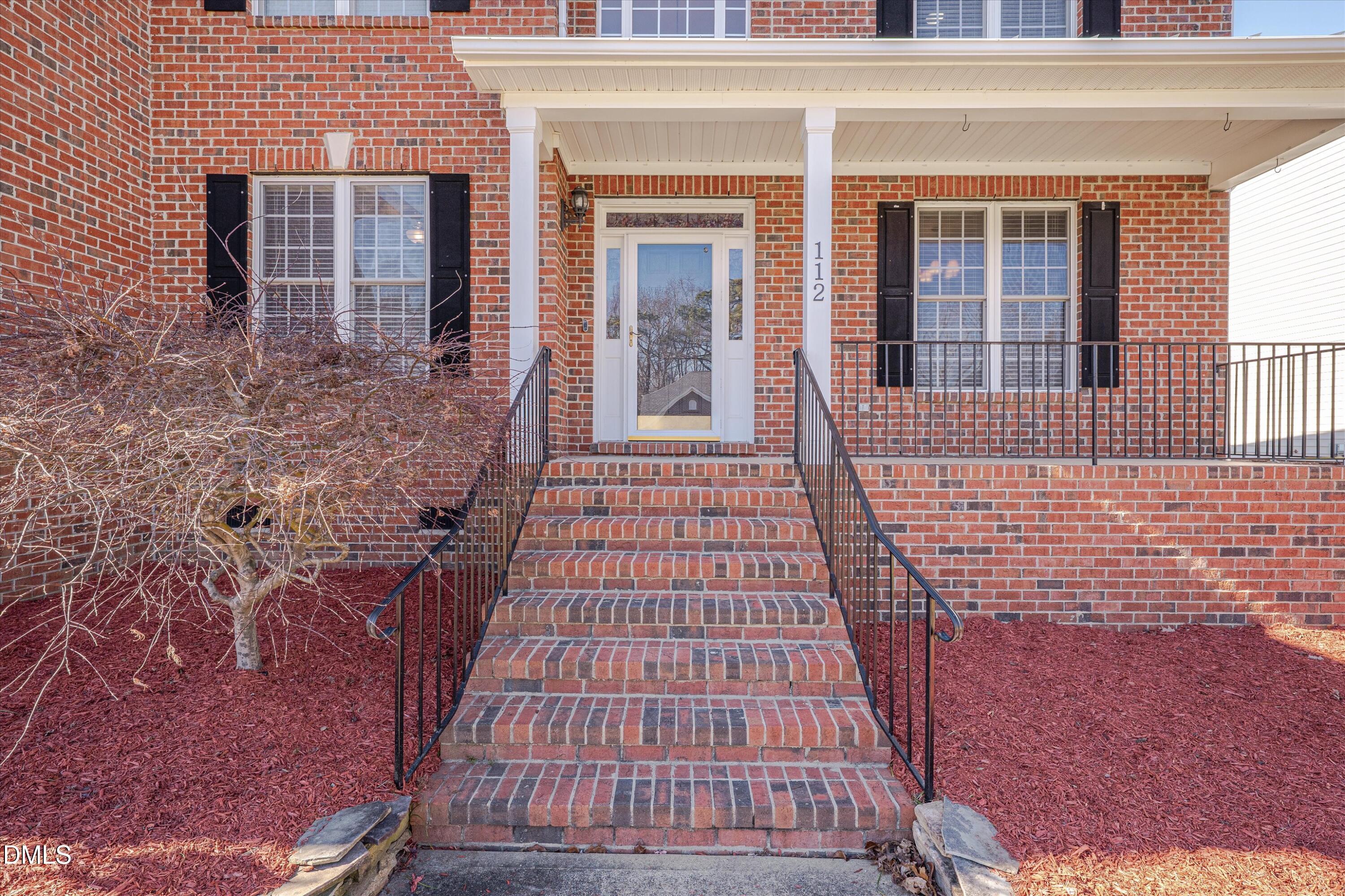 112 Beckford Road Cary, NC 27518 - Photo 6 of 55 Covered front porch