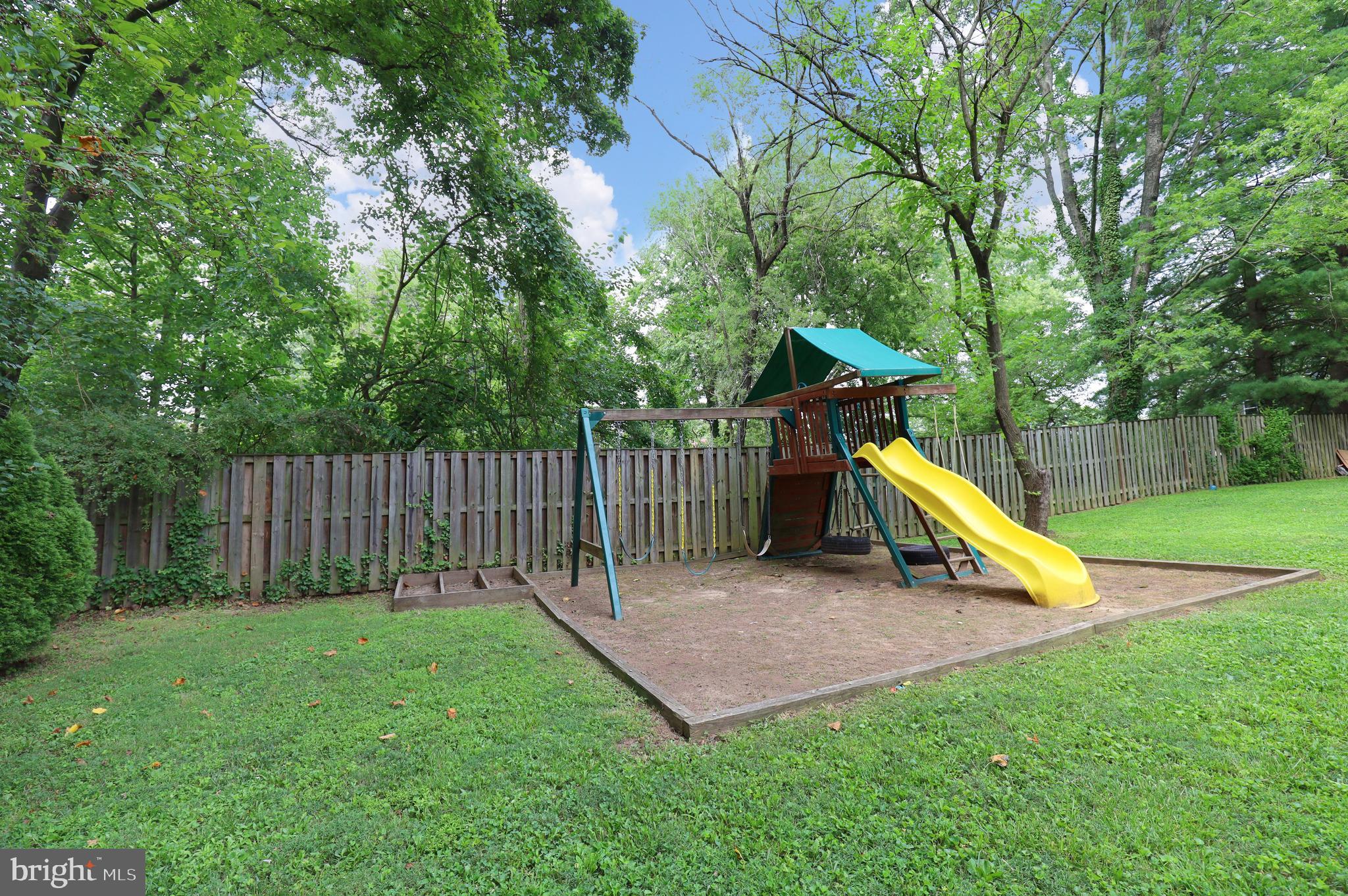 4124 Hunt Road Fairfax, VA 22032 - Photo 61 of 66 Backyard with Playset