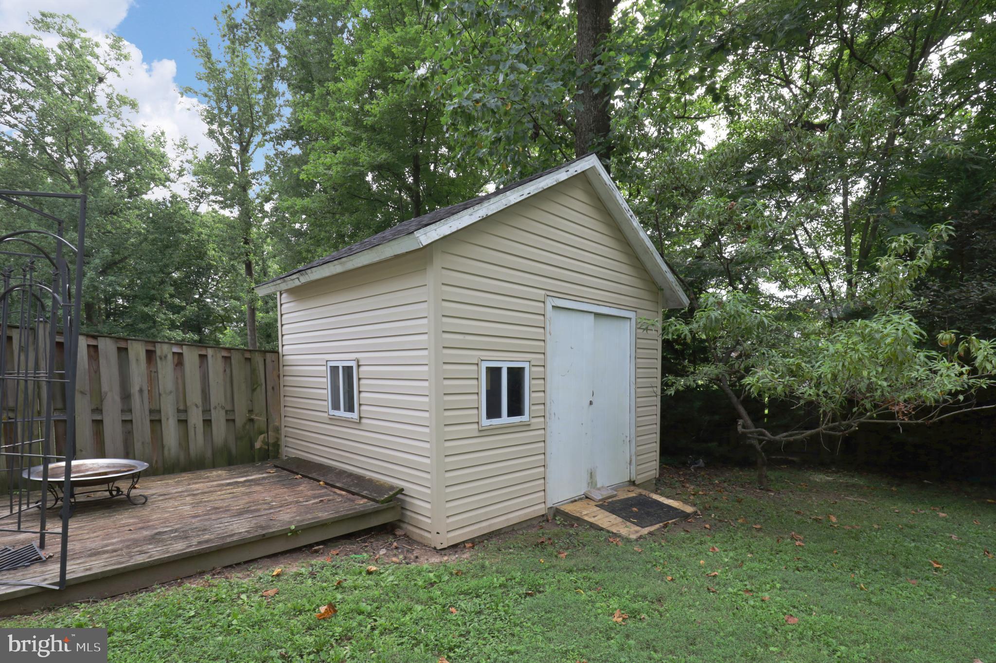 4124 Hunt Road Fairfax, VA 22032 - Photo 62 of 66 Backyard Storage Shed