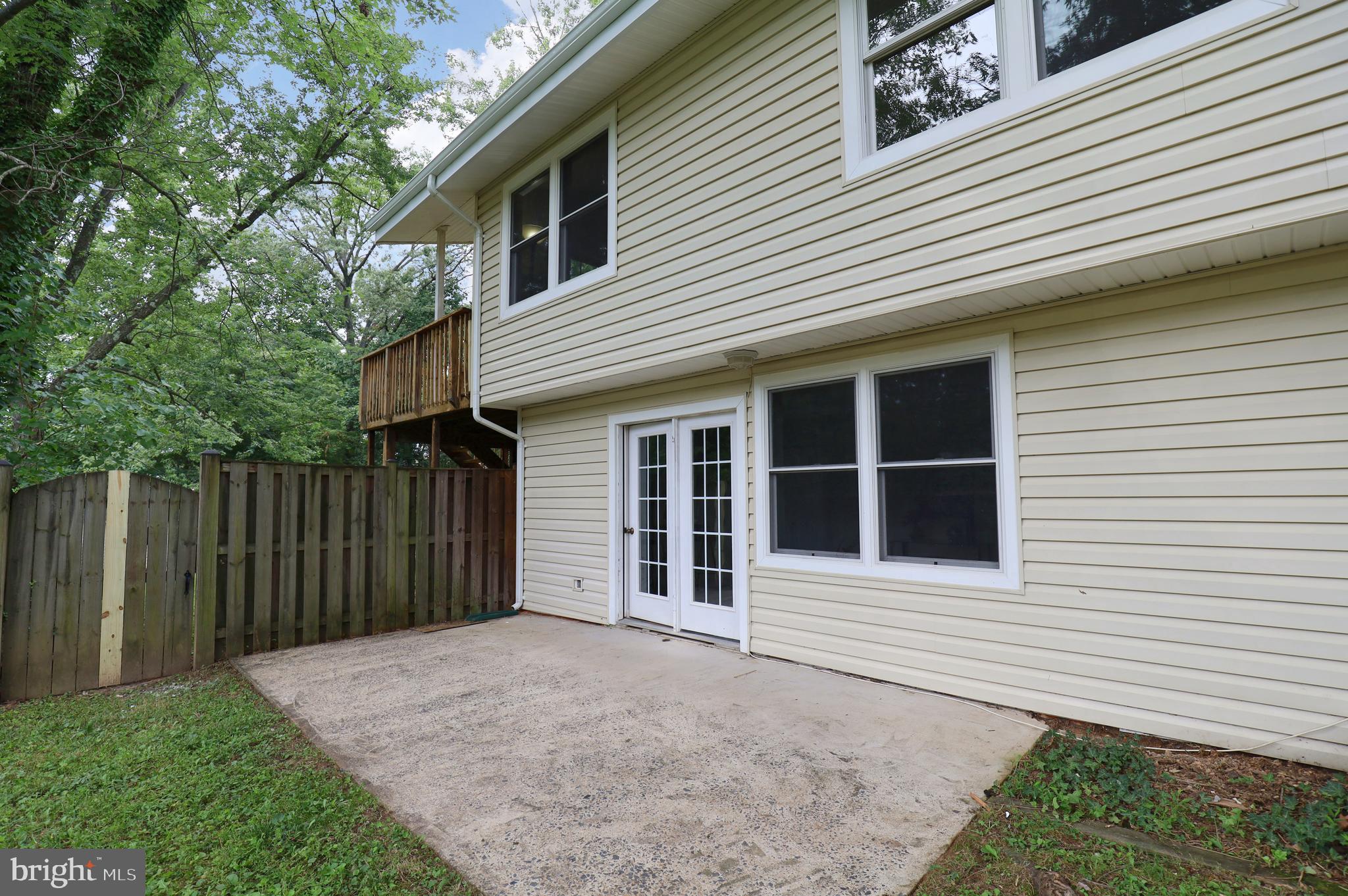 4124 Hunt Road Fairfax, VA 22032 - Photo 63 of 66 Patio off LL Living Area