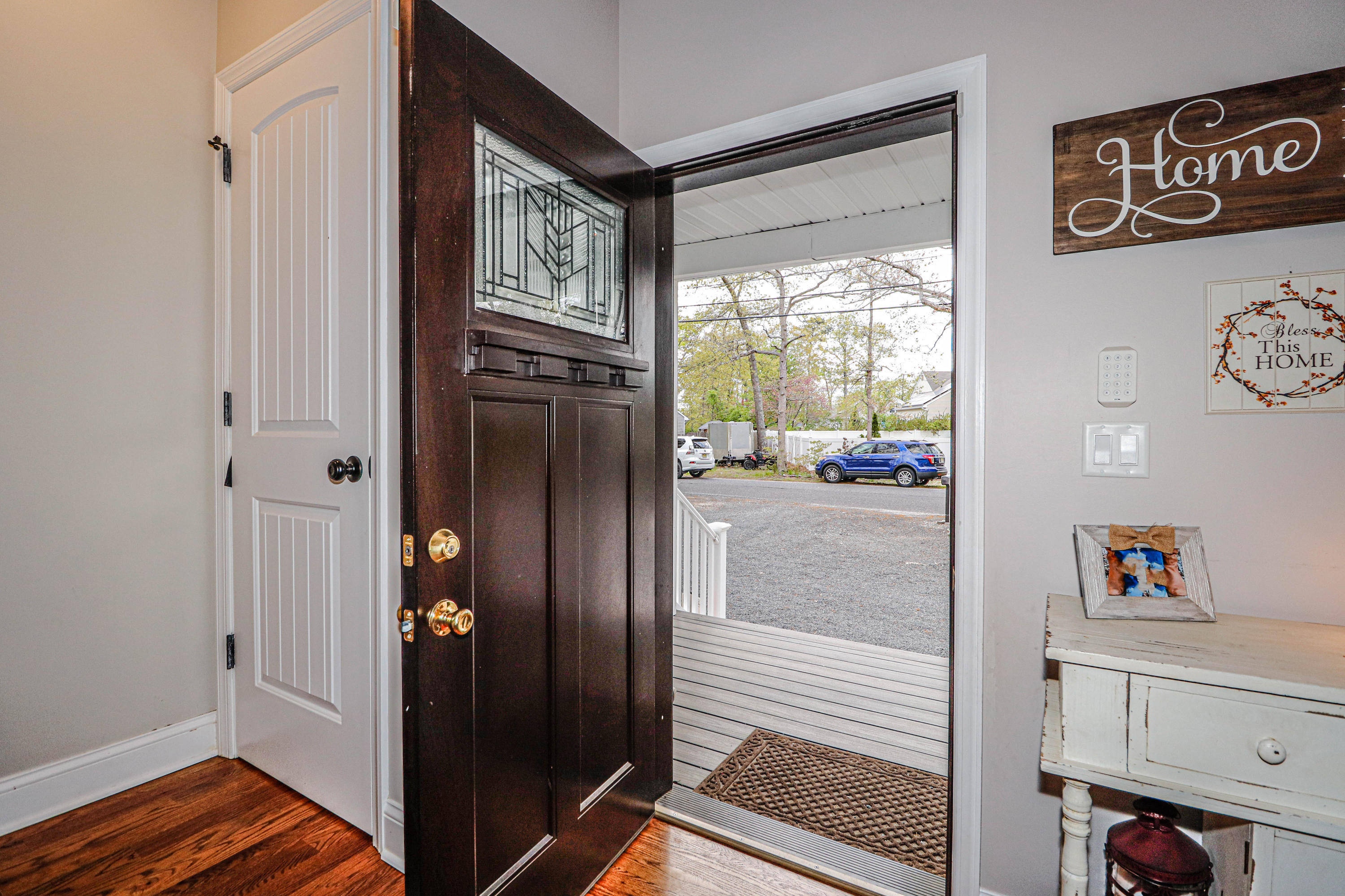 10 Letts Landing Road Waretown, NJ 08758 - Photo 5 of 51 a view of hallway with wooden floor