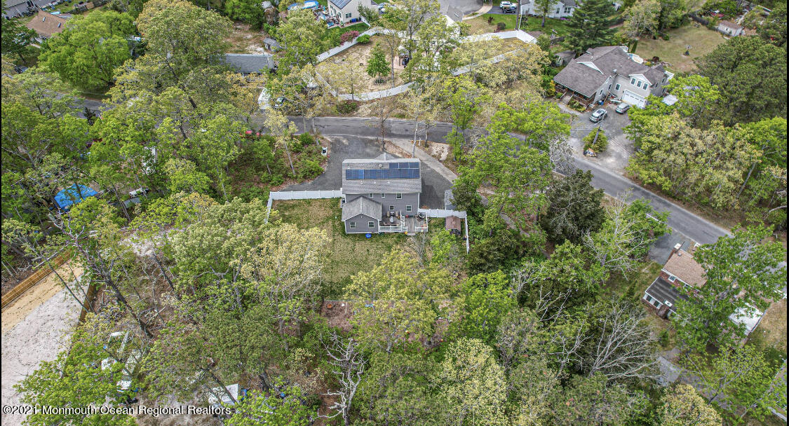 10 Letts Landing Road Waretown, NJ 08758 - Photo 50 of 51 an aerial view of a house with a yard