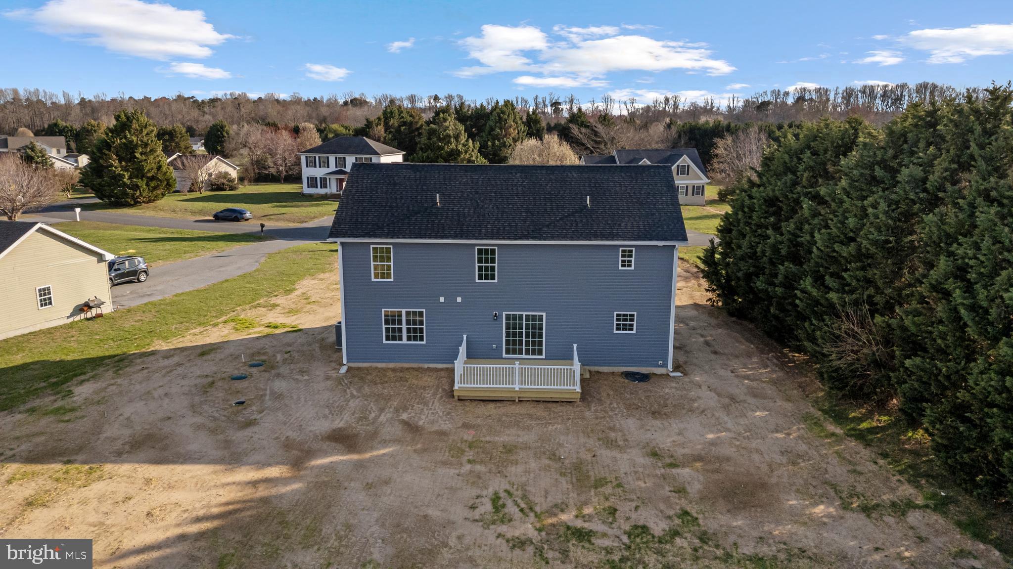 21625 Hackney Circle Lincoln, DE 19960 - Photo 8 of 46 an aerial view of a house with a yard
