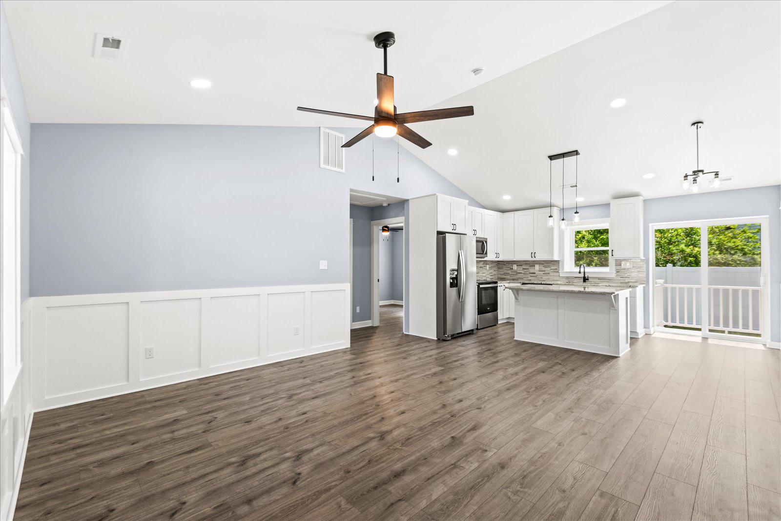 408 Wirt Street Colonial Beach, VA 22443 - Photo 6 of 48 Bright and airy open-concept living space.