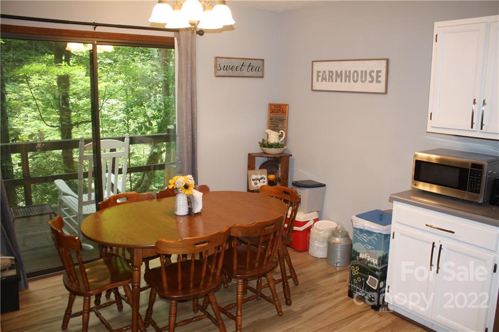 33 Fernbrook Road Maggie Valley, NC 28751 - Photo 8 of 36 a dining room with furniture and window