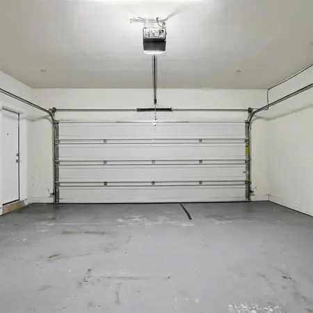 a view of a room with storage