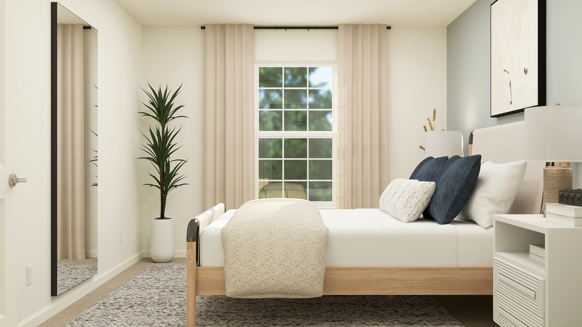 3618 Sahara Road Elgin, IL 60124 - Photo 23 of 32 a bedroom with a large bed and a window